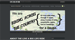 Desktop Screenshot of liveabigliferide.com